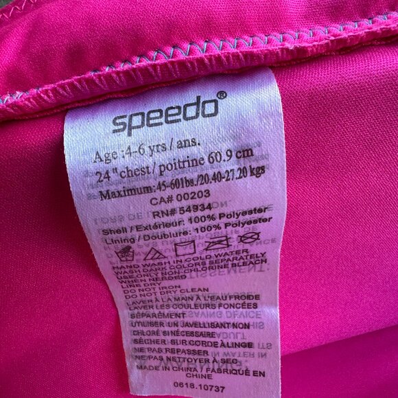 Speedo Kids' Begin to Swim Flotation Classic Life Vest UPF 50 - Picture 3 of 3